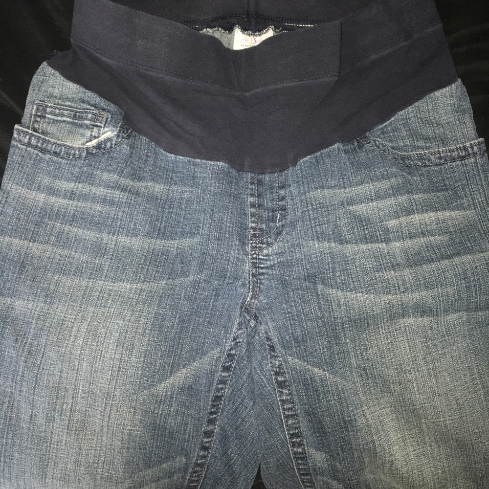 Oh Baby Maternity Jeans. Full Panel. Size Small